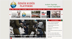 Desktop Screenshot of ozgurkudus.com